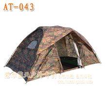 揭秘“043森林迷彩2室一廳”——浙江云水遙戶外用品的軍用迷彩帳篷